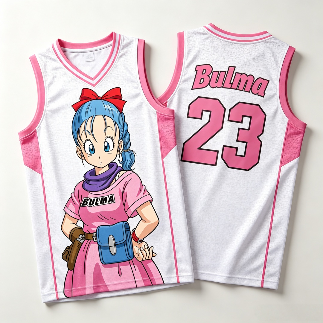 Basketball Arcade Game - Dragon Ball Bulma Nr. 23 Basketball-Trikot