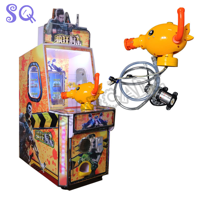 Skee Ball Arcade - Schießmaschine, Wasserpistole, Ballpistole, DIY-Spielhallen-Zubehör, Großformatige Unterhaltungs-Doppelschießspielmaschine