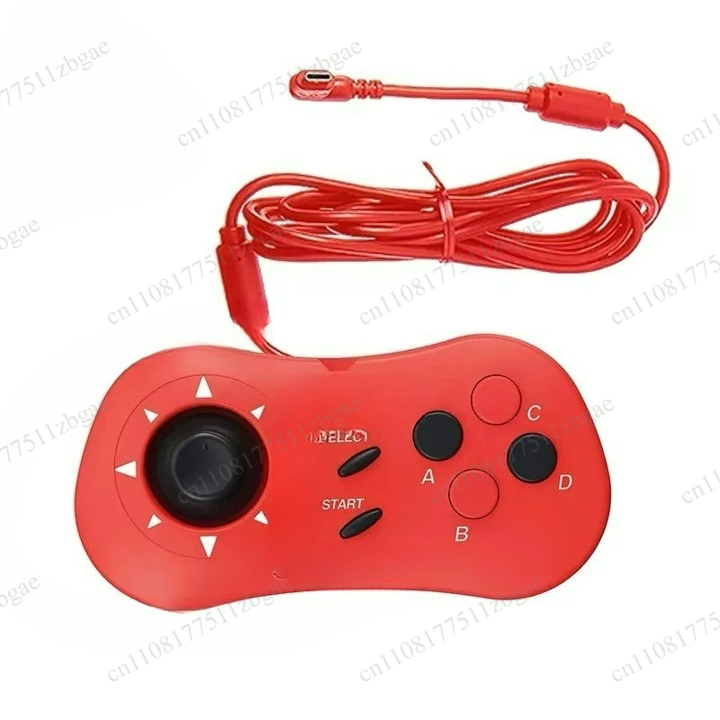 Arcade Games & Vending Llc Photos - 15-Pin Mini-Arcade-Game-Controller-Pad mit Anpassbarem Klick-Thumbstick, Retro-Gaming-Handcontroller,
