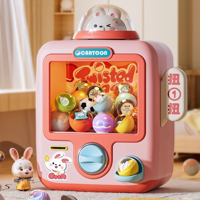 Arcade Vending Machine - Elektronisches Dinosaurier-Arcade-Klauenmaschinenspiel, Mini-Verkaufsklauenmaschine für Kinder, Preisspender-Spiel,