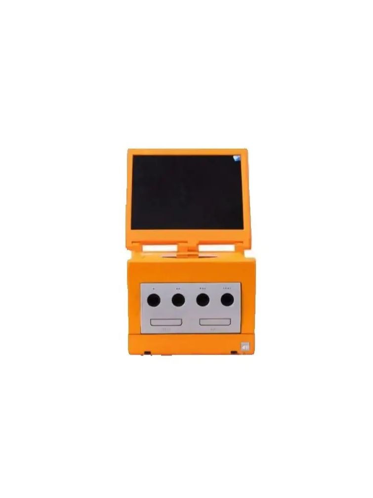 Arcade Vibes - 8-Zoll-Monitor 3D-Druck für Gamecube Retro-Arcade-Spielkonsole Tragbares