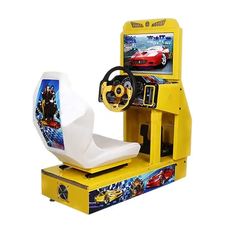 Arcade Machine Profit - Münzbetriebener Rennwagen-Spielautomat, Arcade-Simulator, 2-Spieler-Fahrspiel, Hochprofitables Unterhaltungsgerät