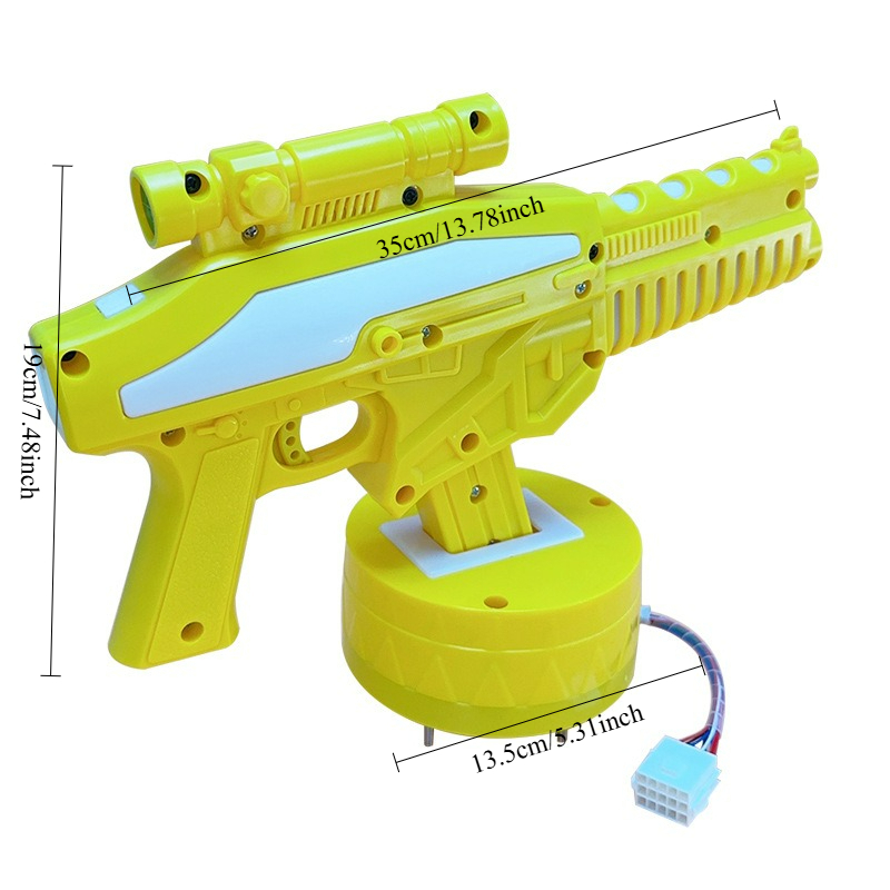 Gun Shooting Arcade - Kinder-Schießspielautomat mit Münzeinwurf Minions gegen Roboter
