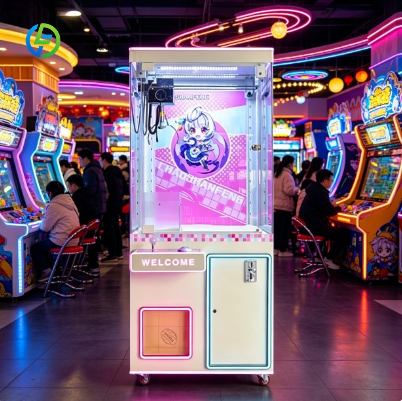 Arcade Style Vending Machine - Klauenkran-Automat, Arcade-Style Preisgreifer mit einstellbaren Einstellungen,