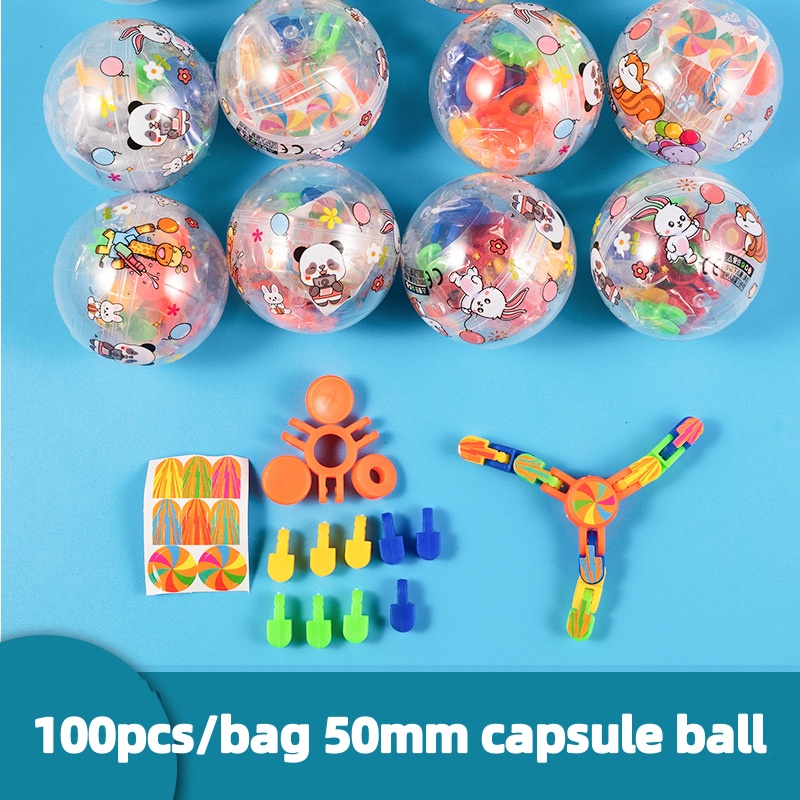 Arcade Style Vending Machine - 100 teile/beutel 50mm kapsel ball gemischt