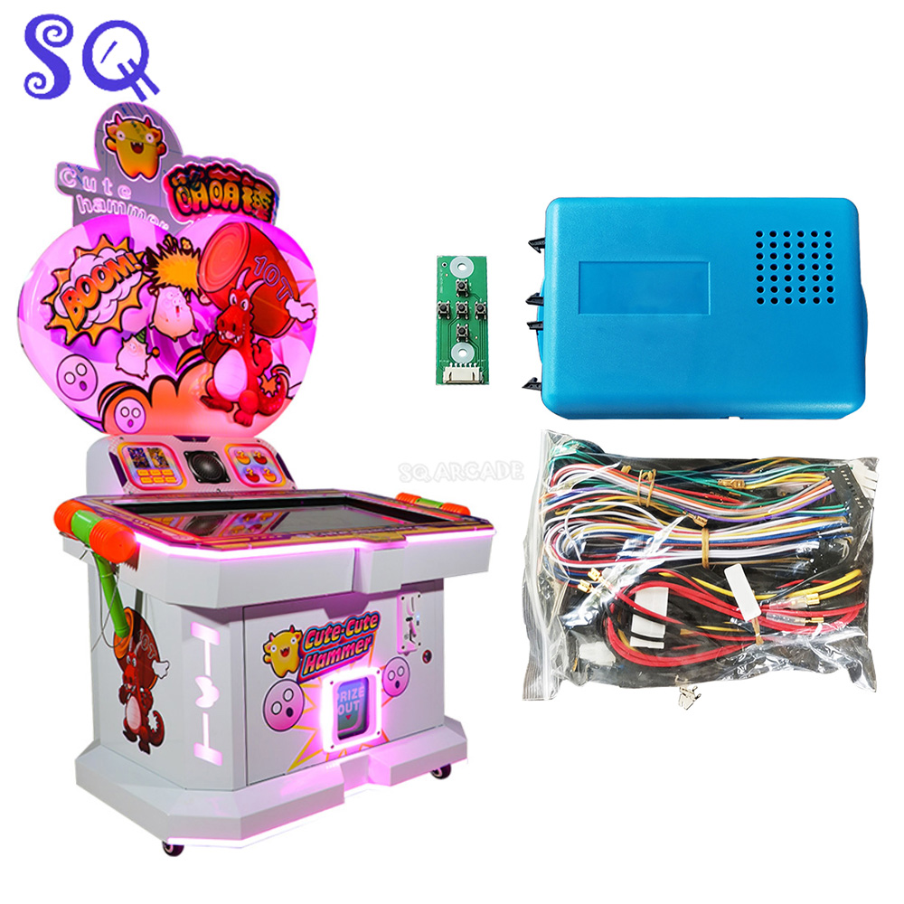 Gun Shooting Arcade - Touchscreen-Gewindeschneiden, magisch, niedlich, Schlaghammer, Arcade-DIY-Kit, Maschinenset,