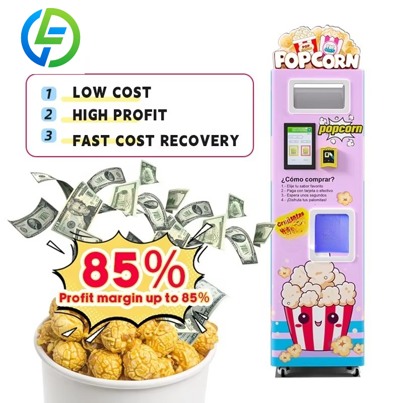 Popcorn Vending Machine - Maßgefertigte Intelligente Popcorn-Maschine mit Automatischer Verkaufsautomatik