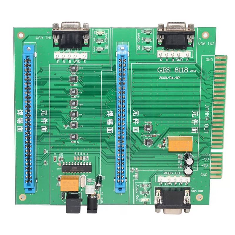 Usb Game Board Jamma - 【HOT A69Z!】VGA-Ausgang GBS-8118 Arcade-Spielplatine 2-in-1-Schaltersteuerung Multi-JAMMA-Schalter