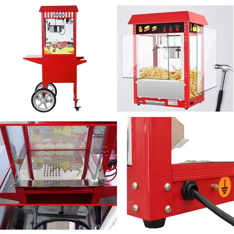 Heißluft-Popcornmaschine für G – Popcorn Vending Machine Bewertung und Preis