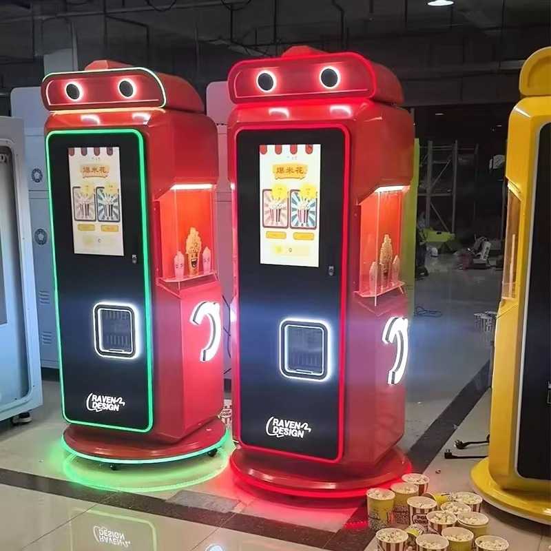Popcorn-Automat mit Karamellge – Popcorn Vending Machine Bewertung und Preis