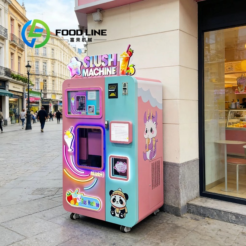 Schnellauftau-Slushie-Verkaufs – Slushie Machine Vending Bewertung und Preis