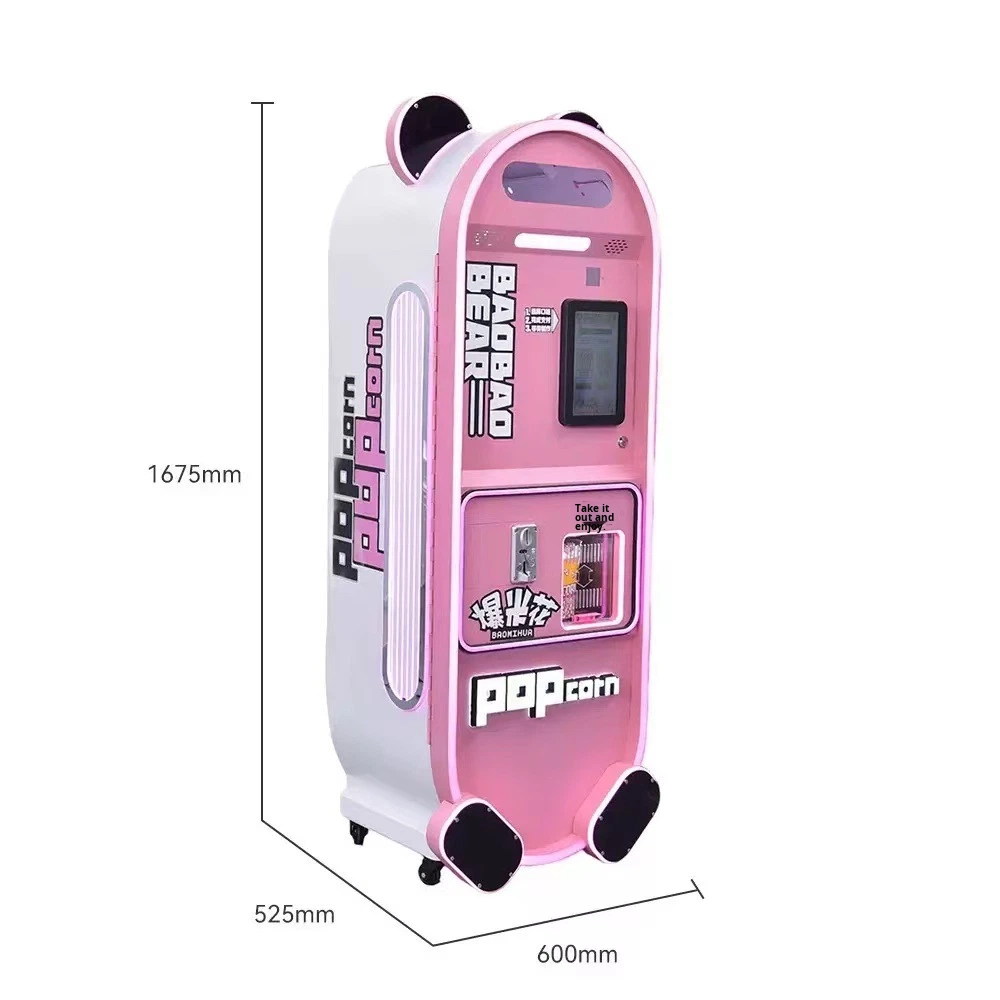 Neuer Vollautomatischer Popcor – Popcorn Vending Machine Bewertung und Preis