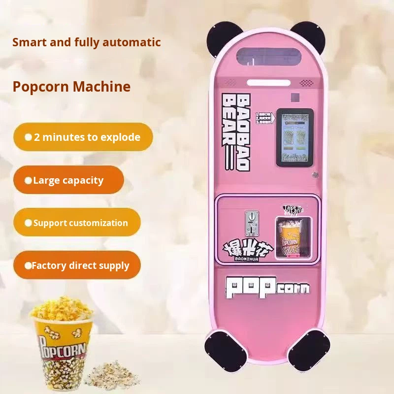 Neuer Vollautomatischer Popcor – Popcorn Vending Machine Bewertung und Preis