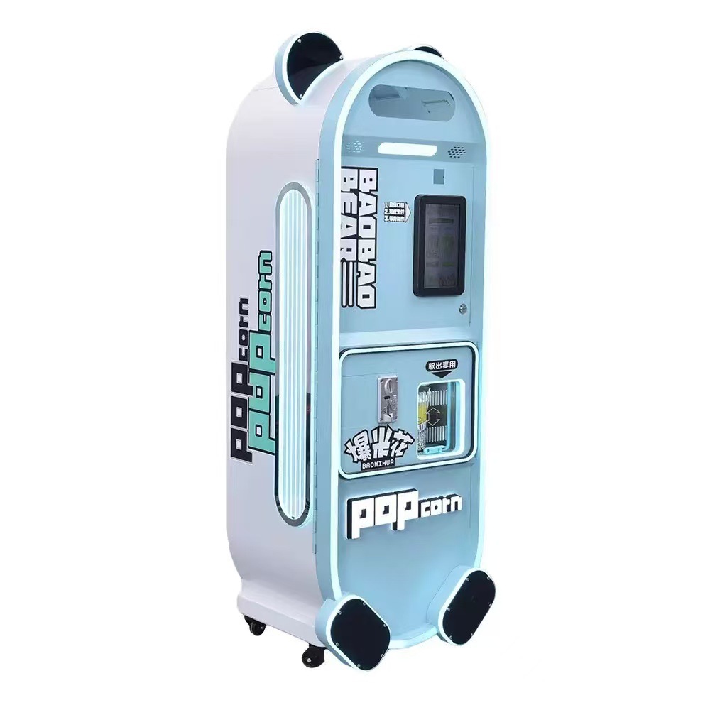 Neuer Vollautomatischer Popcor – Popcorn Vending Machine Bewertung und Preis