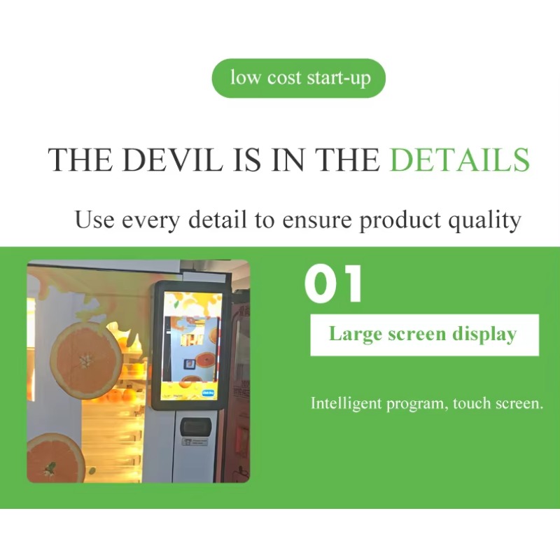 Frischer Orangensaft-Automat,  – Arcade Style Vending Machine Bewertung und Preis