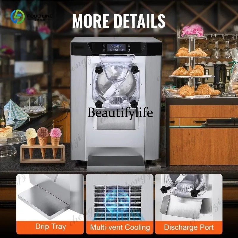 Kundenspezifische Hart-Eiscrem – Commercial Vending Machine Bewertung und Preis