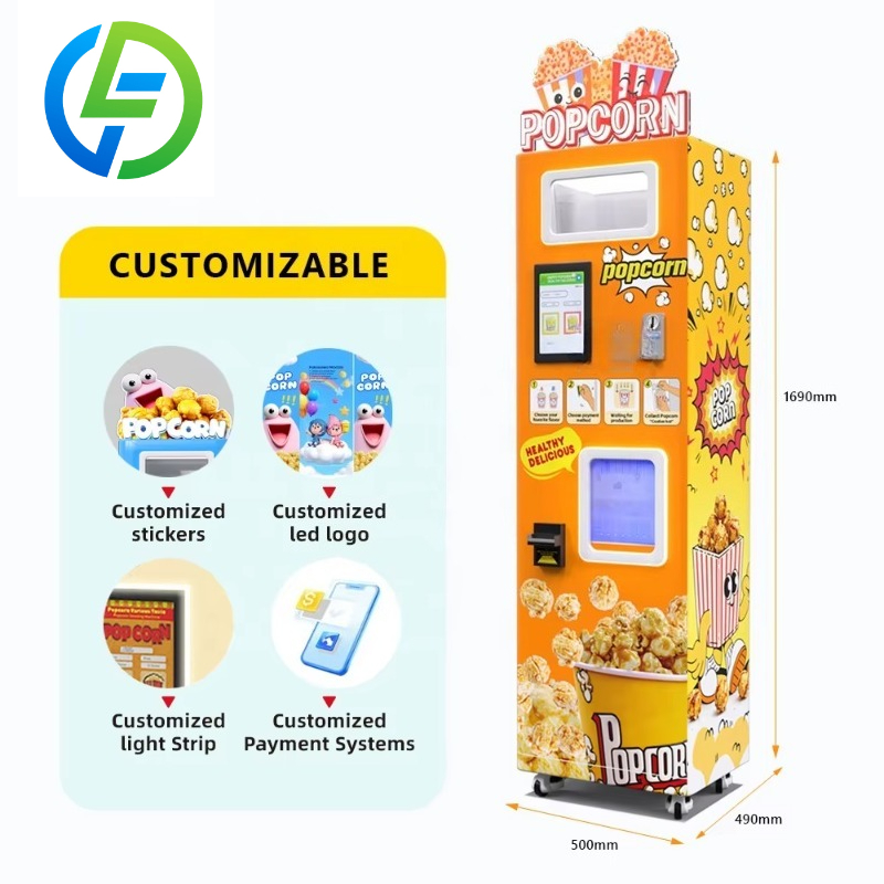 Maßgefertigter Neuer Automatis – Popcorn Vending Machine Bewertung und Preis