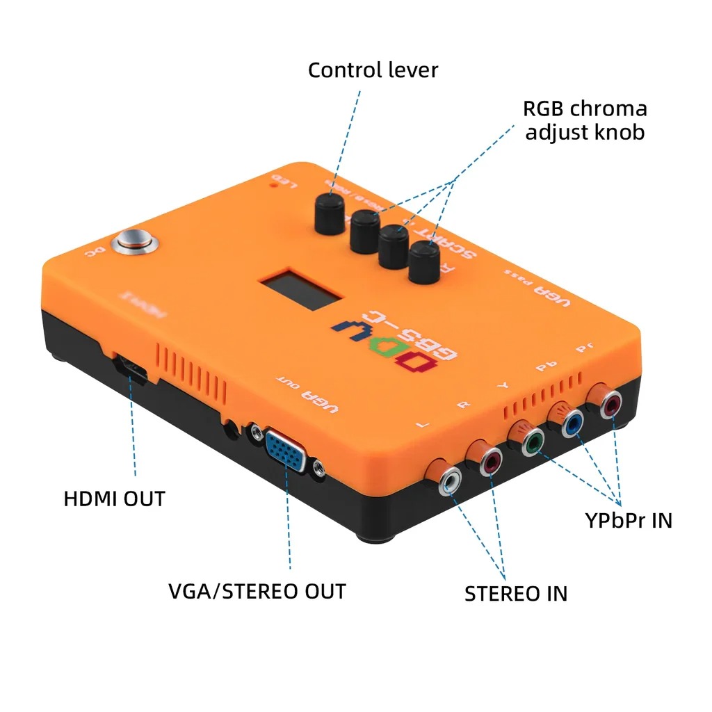 ODV-GBS-C AIO OSSC Adapter Kom – Arcade Vibes Bewertung und Preis