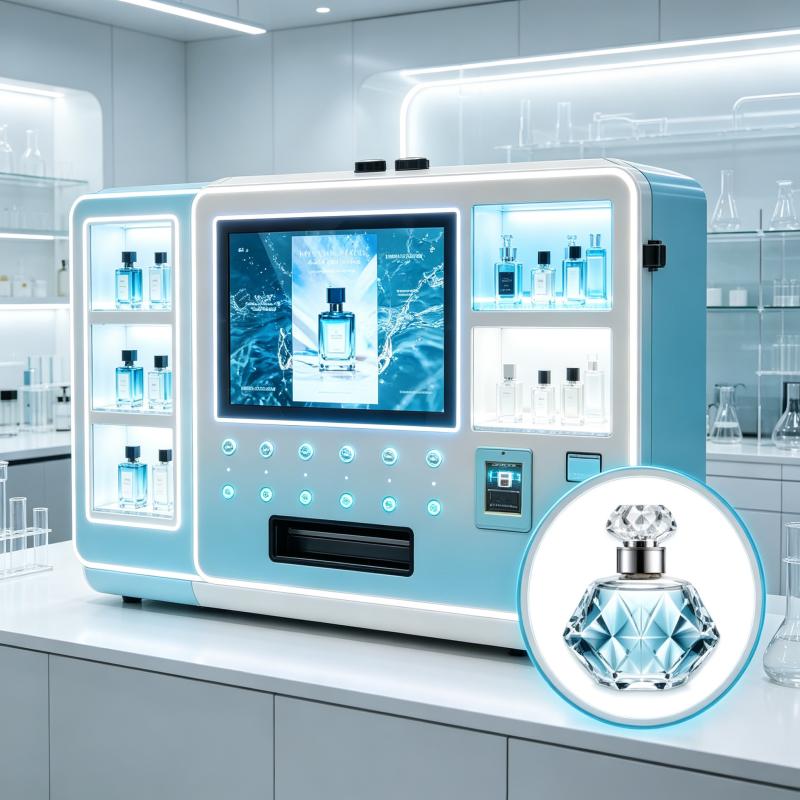 Automatischer Parfüm-Verkaufsa – Vending Machine Qr Code Bewertung und Preis