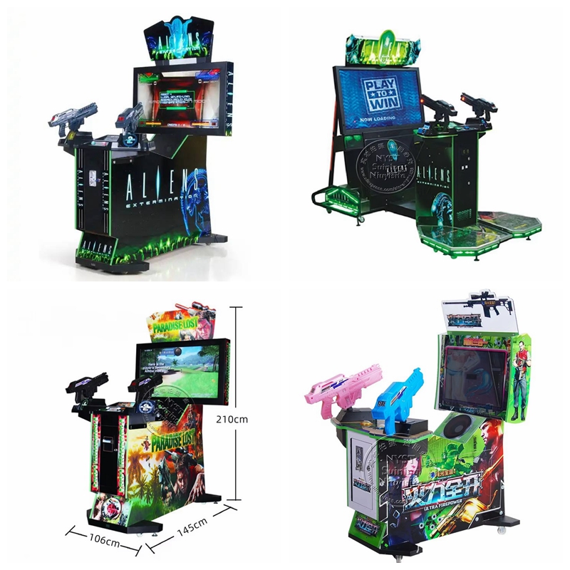 Aliens Schießspiel-Automat für – Gun Shooting Arcade Bewertung und Preis